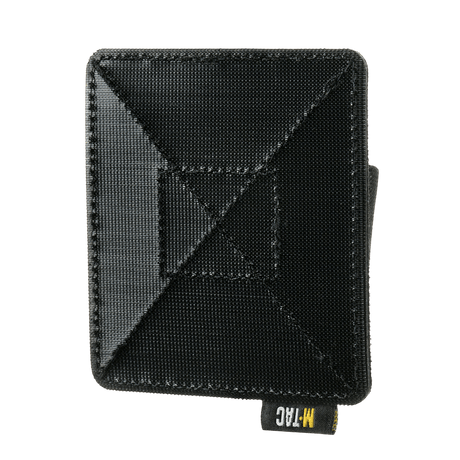 M‑Tac Indlæg til Rygsæk (3 stk) i sort med Velcro-fastgørelse, designet til våbenkasser og rygsække, set forfra.