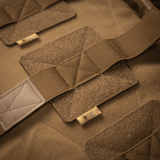 M‑Tac Indlæg til Rygsæk (3 stk) nærbillede viser Velcro-fastgørelse og stivhed for våbenfiksering og tilbehørssikkerhed.