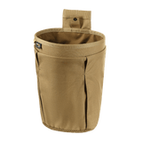 M‑Tac Magasinsæk Dump Pouch Lite Elite i Cordura 500D med hurtiglukkesystem og drænnet bund, set forfra. Nem montering på MOLLE.