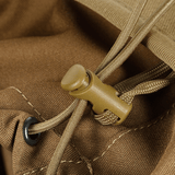 Nærbillede af M‑Tac Magasinsæk Dump Pouch Lite Elite i Cordura 500D med hurtiglukkesystem og drænnet bund.