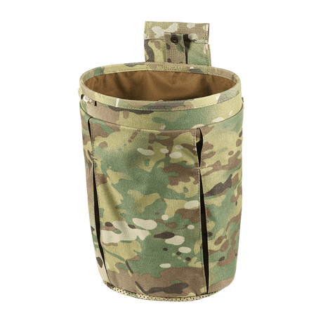 M‑Tac Magasinsæk Dump Pouch Lite Elite i Cordura 500D med MOLLE monteringssystem og hurtiglukkesystem. Perfekt til genladning.