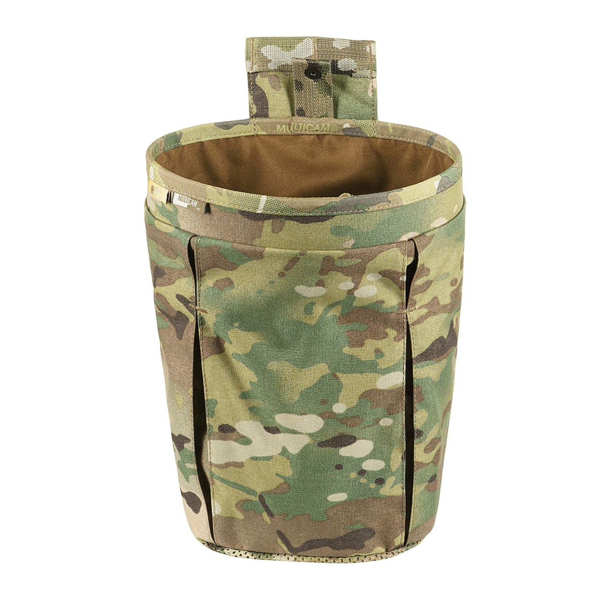 M‑Tac Magasinsæk Dump Pouch Lite Elite i camouflagemønster med MOLLE monteringssystem, lavet af slidstærkt Cordura 500D.