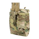 M‑Tac Magasinsæk Dump Pouch Lite Elite, robust Cordura 500D materiale, MOLLE monteringsmulighed, hurtiglukkesystem, camouflage design.
