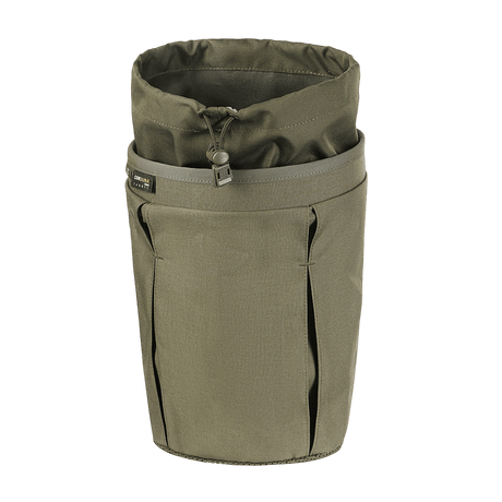 M‑Tac Magasinsæk Dump Pouch Lite Elite i holdbar Cordura 500D med hurtiglukkesystem og MOLLE montering, drænnet til ventilation.