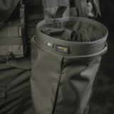 M‑Tac Magasinsæk Dump Pouch Lite Elite monteret på MOLLE, lavet af Cordura 500D med hurtiglukkesystem og drænnet.