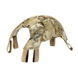 M‑Tac Hjelmcover Shroud Elite i multicam camouflage, designet til TOR-D hjelme med Velcro-paneler og straps for ekstra fastgørelse.