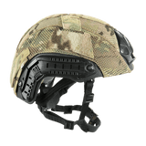 M‑Tac Hjelmcover Shroud Elite i MULTICAM, designet til TOR-D hjelme, med Cordura 500D og mesh for camouflage og beskyttelse. Nem montering.