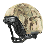 M‑Tac Hjelmcover Shroud Elite i MULTICAM camouflagedesign til TOR-D hjelme med Cordura 500D og mesh for optimal beskyttelse.