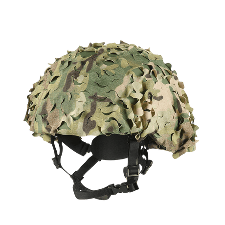 M‑Tac Vilha Hjelmcover Elite i multicam camouflage til FAST hjelme, beskytter mod snavs og slid, med Cordura 500D og Laser Cut mesh.
