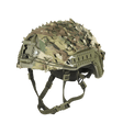 M‑Tac Vilha Hjelmcover FAST camouflage hjelm med multicam mønster, Cordura 500D materiale til beskyttelse og nem Velcro-fastgørelse.
