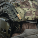M‑Tac Vilha Hjelmcover FAST med MULTICAM-mønster på FAST-hjelm i Cordura 500D med velcro-stropper og elastikjustering