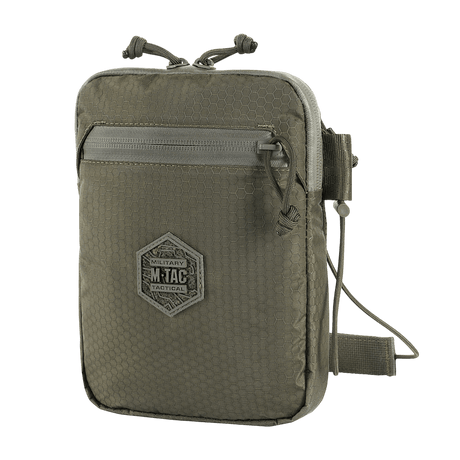 M‑Tac Pocket Bag Elite HEX i slidstærkt materiale med YKK lynlåse, kompakt til EDC-udstyr, nøgler, værktøj eller dokumenter.