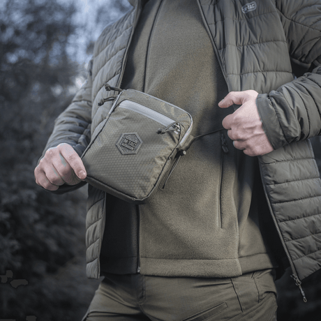 M‑Tac Pocket Bag Elite HEX i slidstærkt materiale, ideel til EDC-udstyr og daglig brug.
