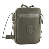 M‑Tac Pocket Bag Elite HEX i slidstærkt materiale med YKK lynlåse, ideel til EDC-udstyr og daglig brug, kompakt og praktisk design.