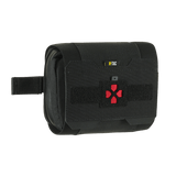 M-Tac Horisontal Medic Lomme Large Elite i slidstærkt Cordura 500D materiale med indvendig organizer til førstehjælp