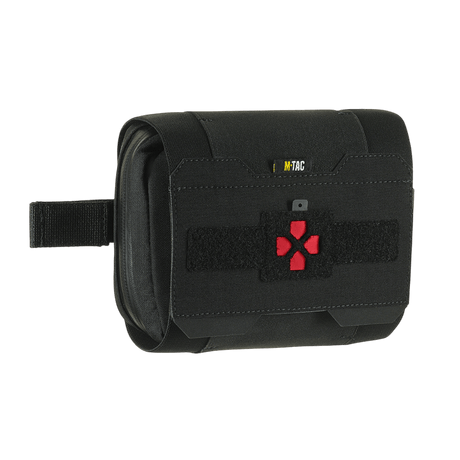 M-Tac Horisontal Medic Lomme Large Elite i slidstærkt Cordura 500D materiale med indvendig organizer til førstehjælp