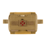 M-Tac Horisontal Medic Lomme Large Elite i slidstærkt Cordura 500D materiale med organizer til IFAK til førstehjælp.