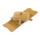 M-Tac Horisontal Medic Lomme Large Elite feltkit med organizer i holdbart Cordura 500D materiale og lynlås til førstehjælpssituationsudstyr.