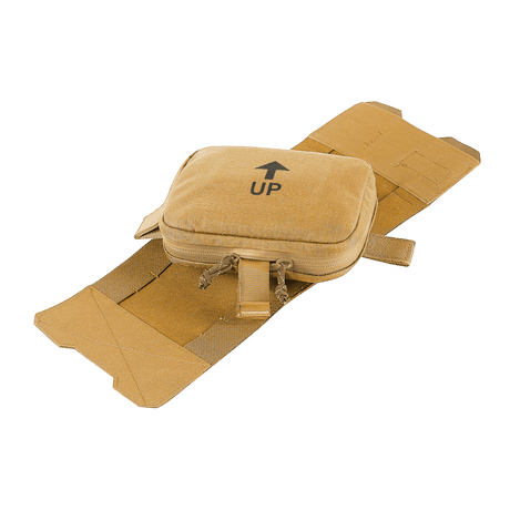 M-Tac Horisontal Medic Lomme Large Elite feltkit med organizer i holdbart Cordura 500D materiale og lynlås til førstehjælpssituationsudstyr.