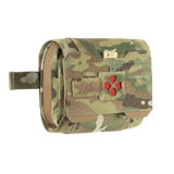 M-Tac Horisontal Medic Lomme Large Elite i camouflage med stærkt Cordura 500D materiale og organiseret design til IFAK.