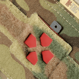 M-Tac Horisontal Medic Lomme Large Elite taske med holdbart Cordura 500D materiale i camouflagedesign til førstehjælp.