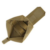 M-Tac Medic Pouch Vertical Large Elite med åben top, viser det indre organizer til førstehjælpsudstyr lavet af Cordura 500D.