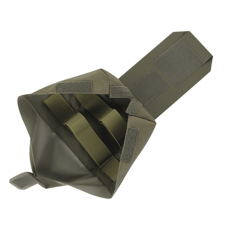 M‑Tac Medic Pouch Vertical Large Elite i Cordura 500D med elastiske nylonvægge og IFAK‑organizer til førstehjælpsudstyr.