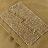 Nærbillede af M-Tac Pouch Sukharka Gen.3 XL med velcro panel til patches og ID, fremstillet i slidstærkt Cordura 500D materiale.