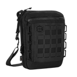 M-Tac Tablet Bag Laser Cut Hex i sort med Cordura materiale, Laser Cut MOLLE-panel og robust hardware til EDC og tabletopbevaring. Kvalitet