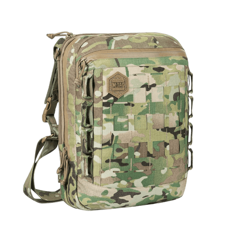 M-Tac Tablet Bag Laser Cut Hex i Camouflage med Cordura-materialer og Laser Cut MOLLE tilføjelsesmuligheder.