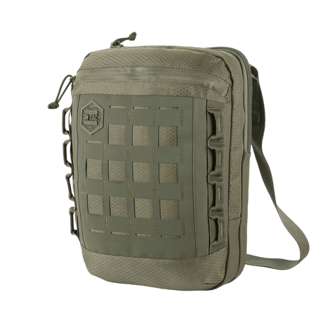 M-Tac Tablet Bag Laser Cut Hex i Cordura med Laser Cut MOLLE på fronten, ideel til skjult våben, tablet og A4-dokumenter.