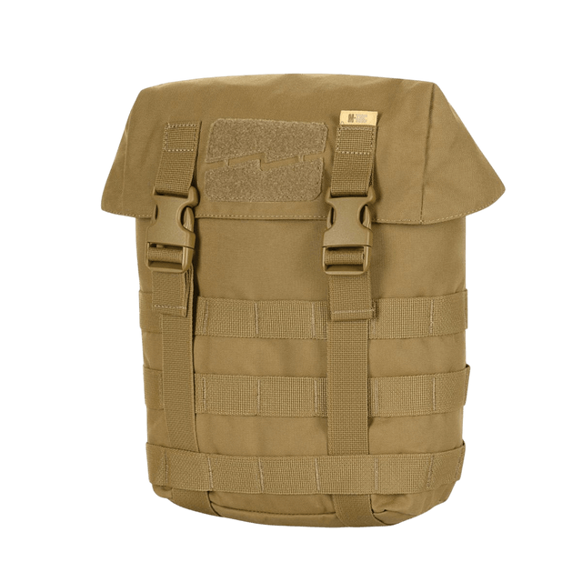 M-Tac Sukharka Gen.3 Pouch i slidstærkt Cordura 500D med MOLLE-interface og justerbart låg, ideel til feltbrug.