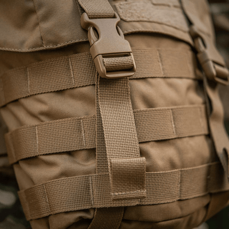 M-Tac Sukharka Gen.3 Pouch i slidstærkt Cordura 500D materiale med MOLLE-interface og Woojin Plastic hardware
