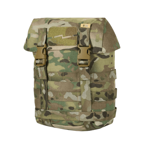 M-Tac Sukharka Gen.3 Pouch i Cordura 500D med MOLLE-interface, feltpose til militært brug og opbevaring.
