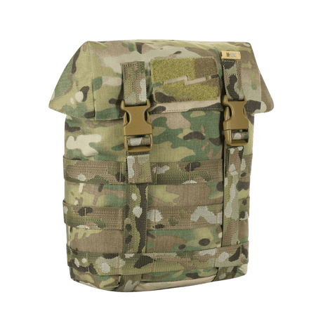 M-Tac Sukharka Gen.3 Pouch i robust Cordura 500D med MOLLE-interface, perfekt til feltbrug, i camouflagefarver.