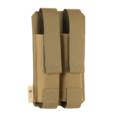 M-Tac Dobbeltlomme APS Laser Cut Gen. II | Taktisk design i slidstærkt Cordura-materiale til sikker transport af to magasiner.