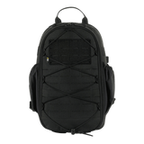 M-Tac STURM Elite Rygsæk, sort taktisk rygsæk med MOLLE Laser Cut frontpanel, 15 liter kapacitet, designet til kortvarige ophold.