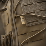 M-Tac STURM Elite Rygsæk med MOLLE Laser Cut frontpanel til taktisk brug, fremstillet af holdbare Cordura-materialer.