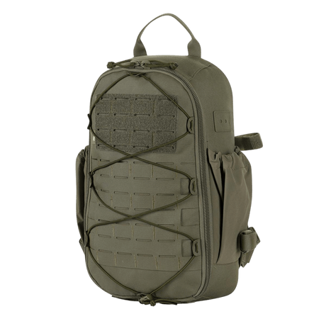 M-Tac STURM Elite Rygsæk i Cordura 500D med MOLLE Laser Cut frontpanel og elastiske sidelommer. Taktisk rygsæk på 15 liter.