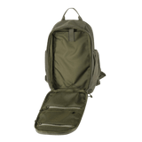 M-Tac STURM Elite Rygsæk 15L åben med rummeligt hovedrum og MOLLE panel.