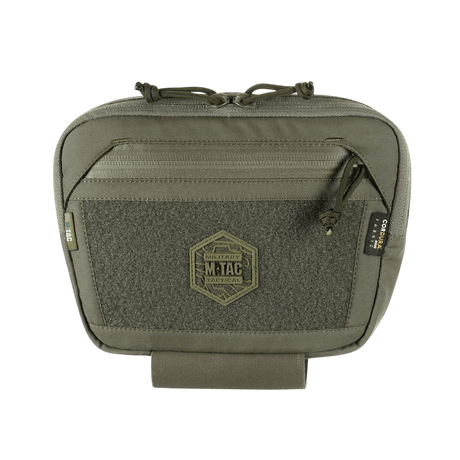 M-Tac Large Elite Gen.II Skuldertaske i Cordura 500D med taktisk design og front Velcro-panel til taktisk brug og opbevaring.