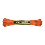 M-Tac Paracord 550 Type III 15 m orange nylon til friluft og nødbrug, stærk og alsidig, længde 15 m, brudstyrke 240 kg.