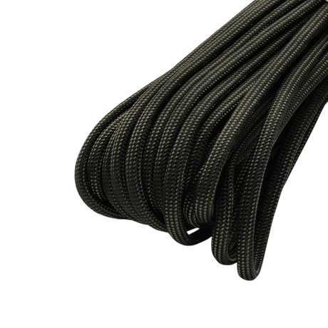 M‑Tac Paracord 550 Type III 15 m, stærk og alsidig nylonkordel ideel til friluft og nødbrug, 7-kerne nylontråde, brudstyrke 240 kg.