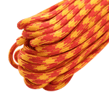 M‑Tac Paracord 550 Type III 15 m i stærk nylon, ideel til friluft og reparationer, med en brudstyrke på 240 kg og 7 kerne tråde.