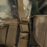 Nærbillede af M-Tac Skulderstropper til taktisk bælte Laser Cut med MOLLE-interface og justerbare spænder i Cordura Squadron