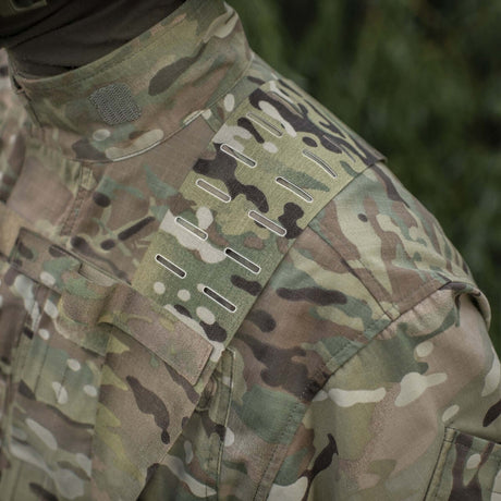 M-Tac Skulderstropper til taktisk bælte Laser Cut med MOLLE-interface og justerbare spænder i camouflagedesign for øget komfort.