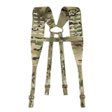 M-Tac Skulderstropper til taktisk bælte Laser Cut i camouflagedesign med justerbare stropper og MOLLE-interface for ekstra udstyr.