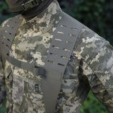 M-Tac Skulderstropper til taktisk bælte Laser Cut med MOLLE-interface og justerbare spænder i Cordura Squadron materiale.