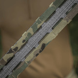 M-Tac Tiger Bælte Cobra Buckle i camouflage med MOLLE-kompatibilitet for udstyr og tilbehør.