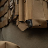 M-Tac Frontpanel til Cuirass QRS Pladebærer Tre Magasiner med elastisk og Cordura Squadron materiale